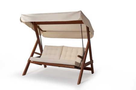 Pemode Hollywoodschaukel Paris 2000 Beige B:194 x T:123 x H:180 cm