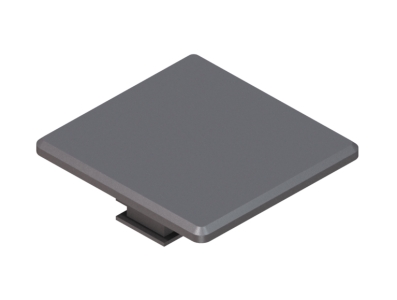 System Ersatz-Pfostenkappe E1026 klein f&uuml;r Klemmposten anthrazit