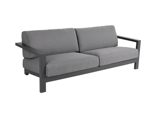 Brafab Amesdale Loungesofa 208cm inkl. Kissen, Gestell Aluminium anthrazit