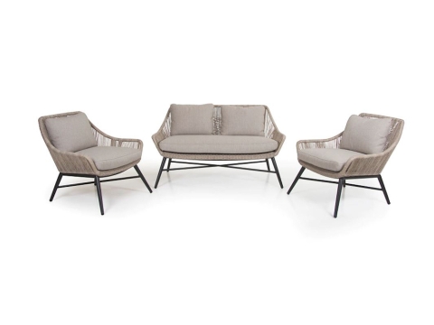 Brafab Pembroke Loungegruppe 3-teilig inkl. Polster