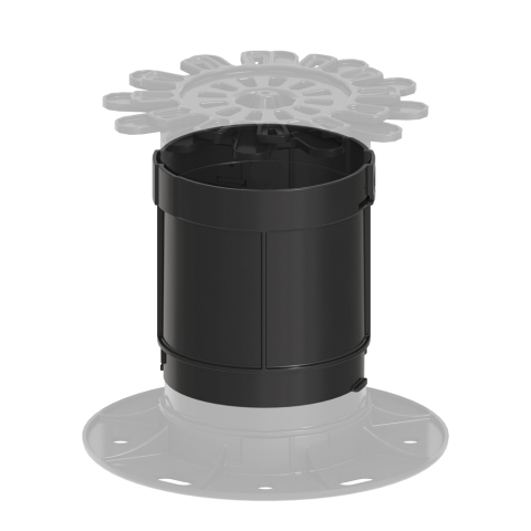 DreamDeck Terrassenlager Erh�hungsring 100mm 2983, 10er-Set