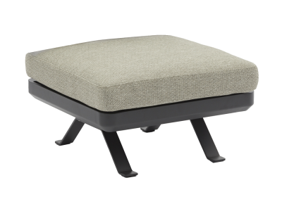 Zebra Sky Lounge Hocker mit Polster B: 70 x T 70 x H: 43,5 cm