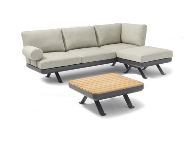 Zebra Sky Lounge-Set 2 B: 207 x T: 141 x H: 70 cm