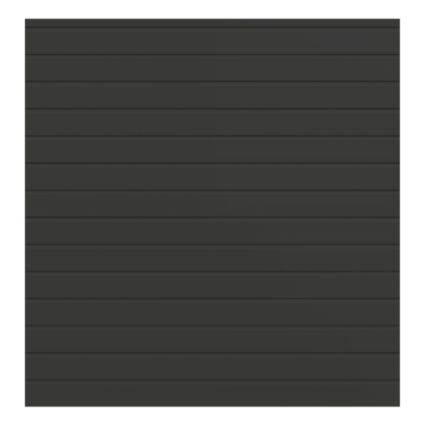 Osmo Alu Fence Steckzaun Grundelement Anthrazit 180x179cm