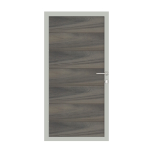 Osmo Multi Fence Co-Extrusion Silvergrey Tor 89x178 Rahmen Aluminium Osmo Multi Fence Co-Extrusion Silvergrey Tor 89x178 Rahmen Aluminium