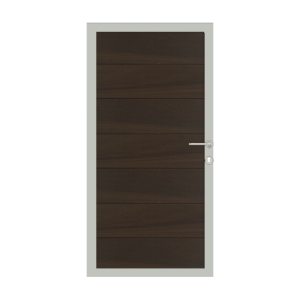 Osmo Multi Fence Co-Extrusion Walnut Tor 89x178 Rahmen Aluminium Osmo Multi Fence Co-Extrusion Walnut Tor 89x178 Rahmen Aluminium