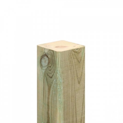 Pfosten 7x7x240cm Kiefer druckimpr�gniert glatt gehobelt