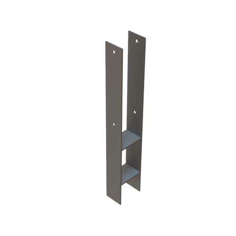 Pfostentr�ger in H Form 141 mm