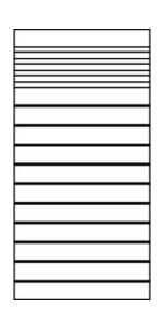 Osmo Glasscheibe Gitter satiniert 89x178 cm