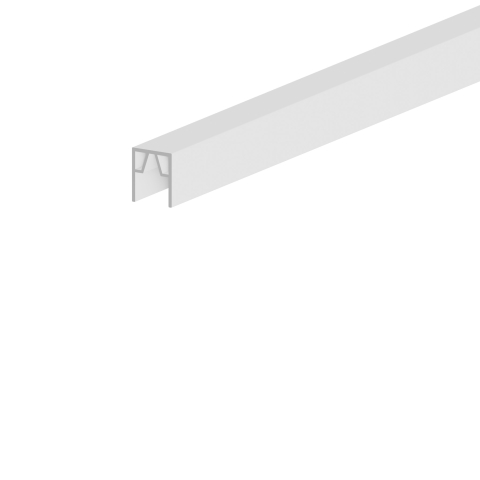 System WPC Profil-Abschlussleiste oben Wei� 3940 ca. 233 cm