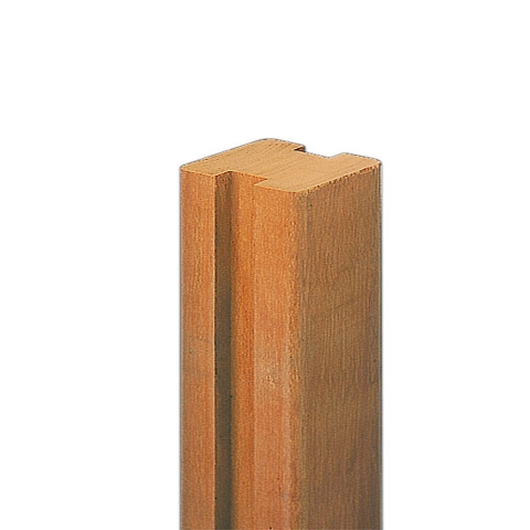 Elephant Bangkirai Zwischenpfosten f�r Steckzaun 7x7x275cm