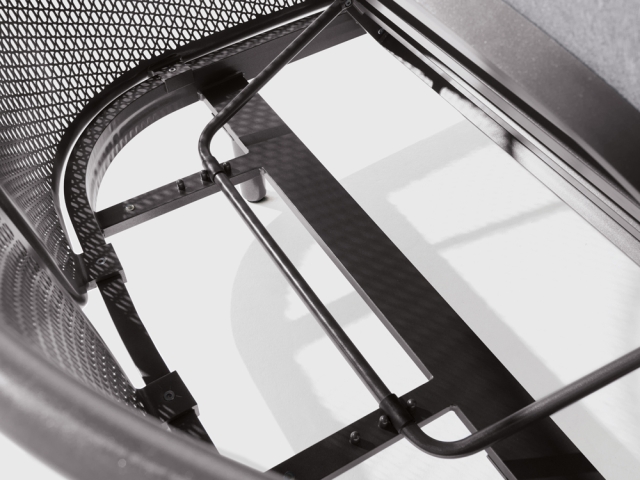 Sieger Samoa Daybed, Aluminium wei�-hellgrau, 210x117cm inkl. Polstern