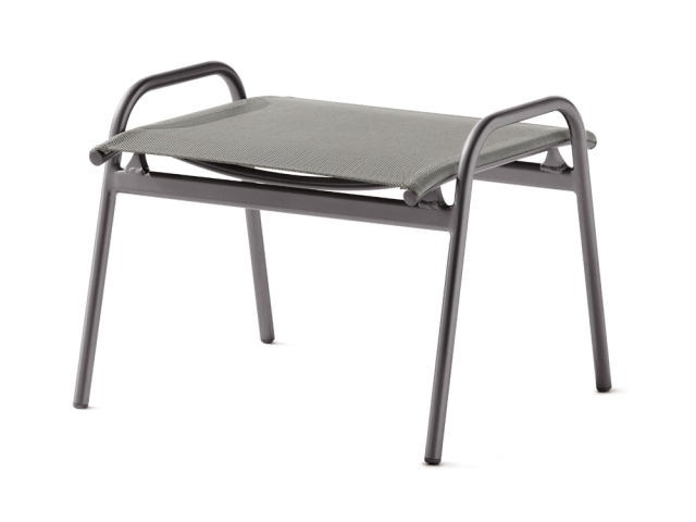 Sieger Sirio Hocker, Aluminium eisengrau