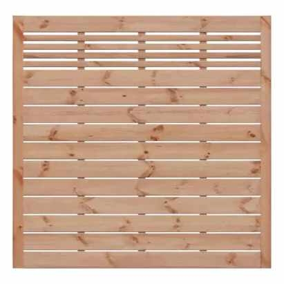 Sichtschutzzaun Sina Kiefer L�rchenoptik 51350 180x180cm