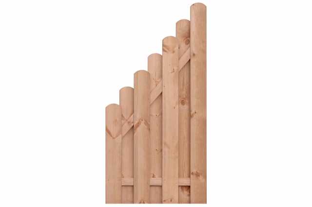 Bohlenzaun Kiefer L�rchenoptik 90x180-90cm 51342