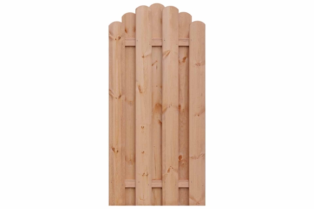 Bohlenzaun Kiefer L�rchenoptik 90x180-160cm 51344