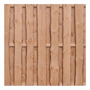 Bohlenzaun Natura Kiefer L&auml;rchenoptik 180x180cm 51188