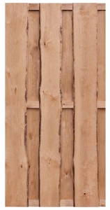 Bohlenzaun Natura Kiefer L&auml;rchenoptik 90x180cm 51190