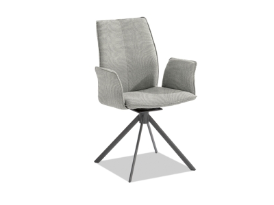 Niehoff Portofino Armlehnstuhl, Alpine beige 180&deg; drehbar