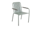 Brafab Innes Diningstuhl, Aluminium Dusty green, stapelbar