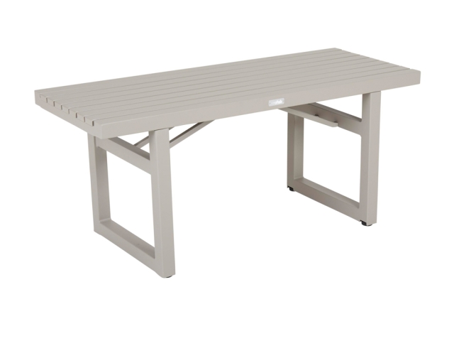 Brafab Vevi Bank 105x41x45cm Aluminium khaki