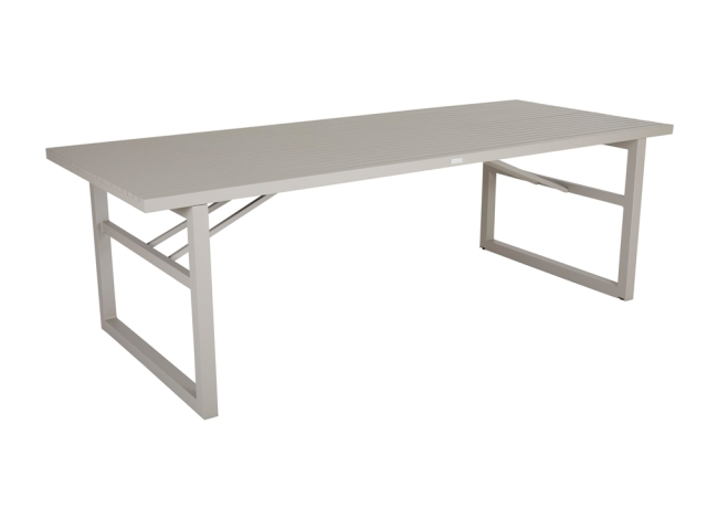 Brafab Vevi Tisch 230x95cm, Aluminium khaki