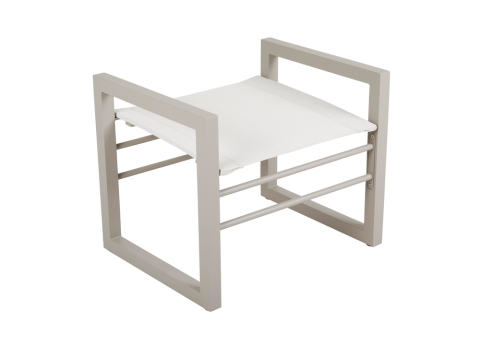 Brafab Vevi Fu�hocker Aluminium khaki