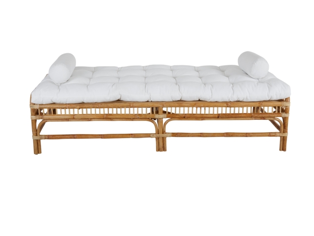 Brafab Vallda Daybed Naturrattan, 197x82x53cm, inkl. Kissen