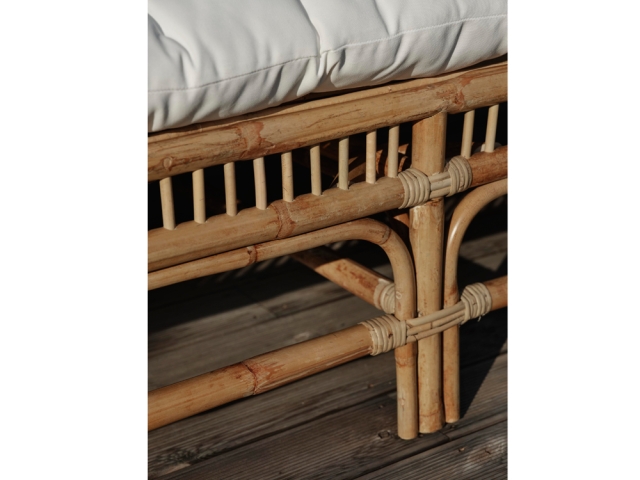 Brafab Vallda Daybed Naturrattan, 197x82x53cm, inkl. Kissen