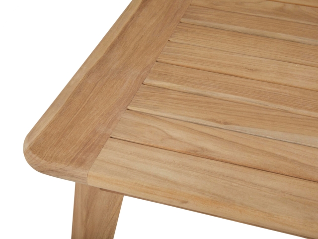 Brafab Lilja Kaffeetisch 140x70x45cm aus Teakholz natur