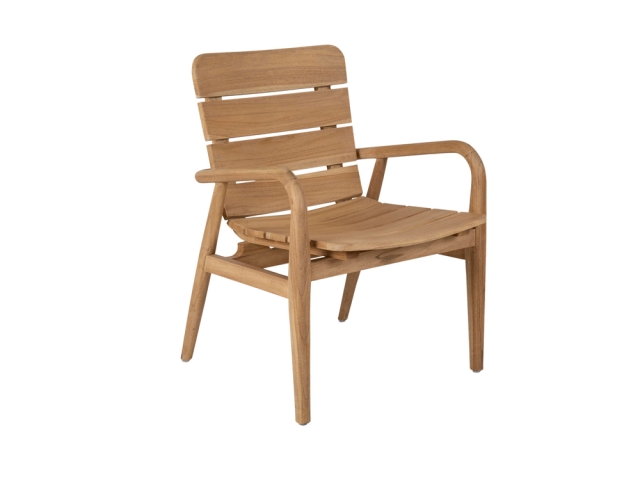 Brafab Lilja Teak Dinigsessel mit Armlehnen