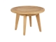 Brafab Lilja Beistelltisch rund 50x39cm Teak natur