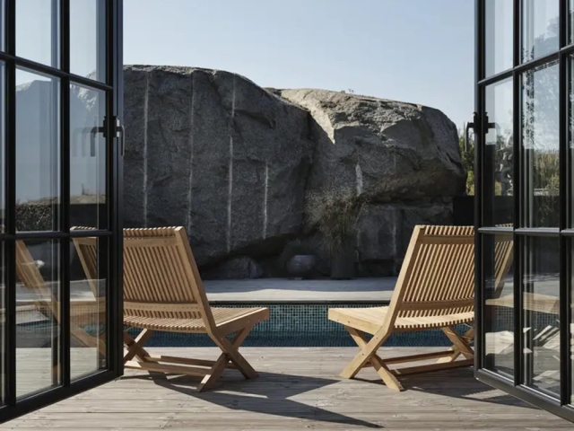 Brafab Julita Teak natur Loungesessel Staboptik