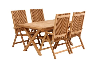 Brafab Julita Teak Gartenm&ouml;bel-Set 4, 5-teilig