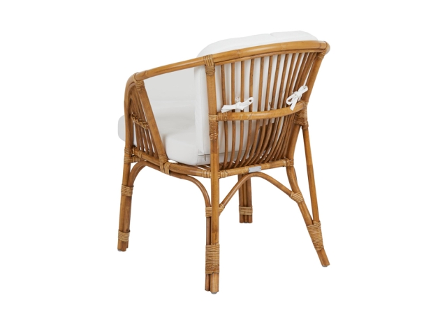 Brafab Astrakan Diningsessel inkl. Kissen, Naturrattan