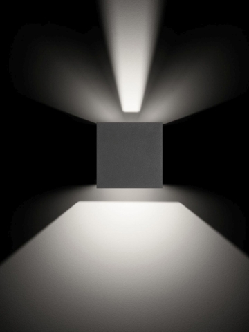 LCD Wandleuchte 5080 LED Up u. Down Graphit