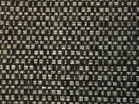 Zebra Costa Sitzkissen, grau