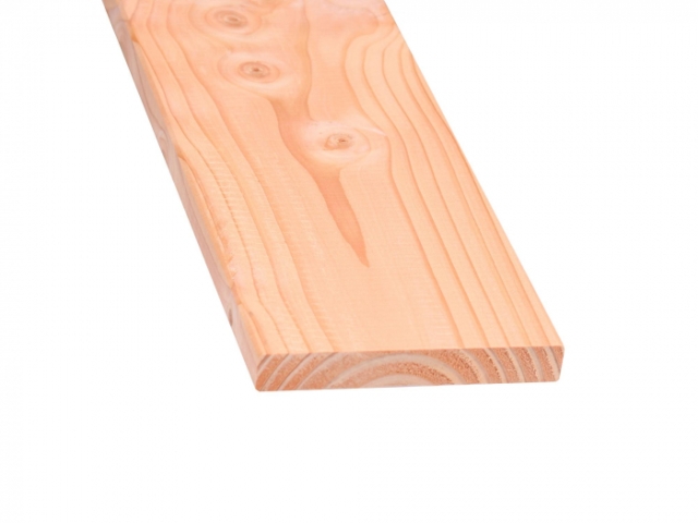 Glattkantbrett europ. L�rche 20x140mm gehobelt