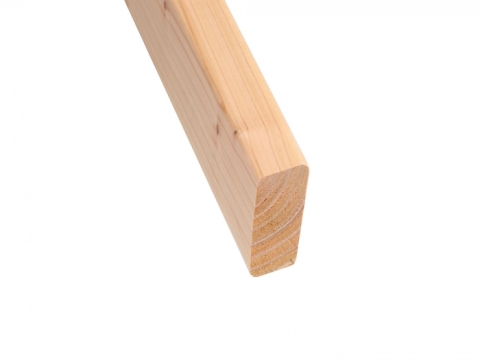 Rhombusleiste europ. L�rche 27x68mm glatt gehobelt