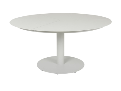 Brafab Peace Diningtisch rund 150cm, Aluminium-Stahl hellgrau