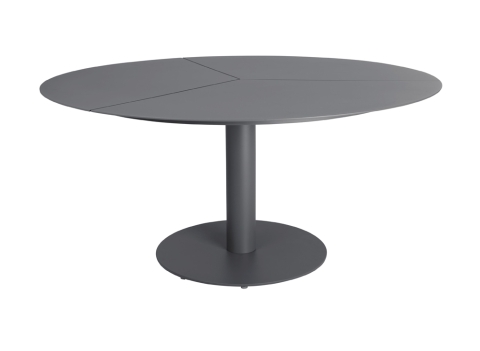 Brafab Peace Diningtisch rund 150cm, Aluminium-Stahl anthrazit-matt