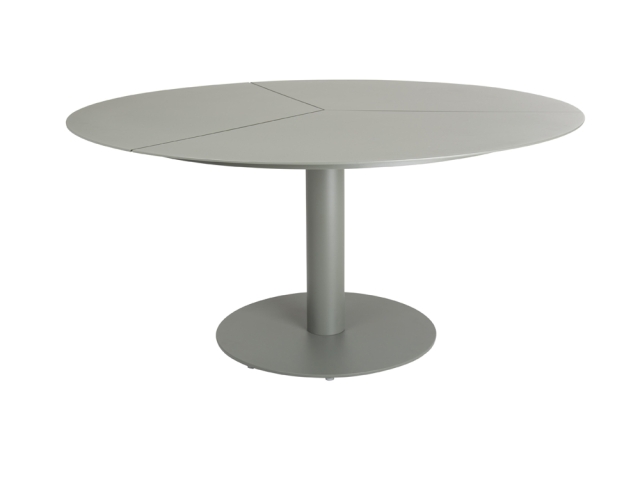 Brafab Peace Diningtisch rund 150cm, Aluminium-Stahl nordic green