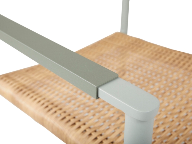 Brafab DK Dining Armlehnstuhl, Dusty green