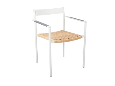 Brafab DK Dining Armlehnstuhl, Hellgrau