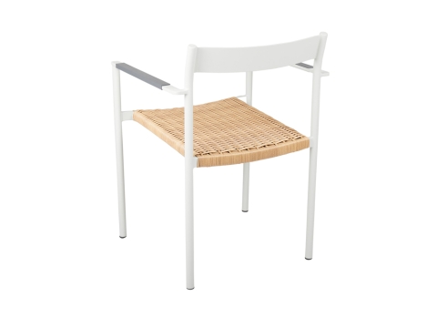 Brafab DK Dining Armlehnstuhl, Hellgrau