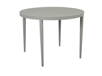 Brafab Bigby Diningtisch Aluminium rund 100cm, Dusty green