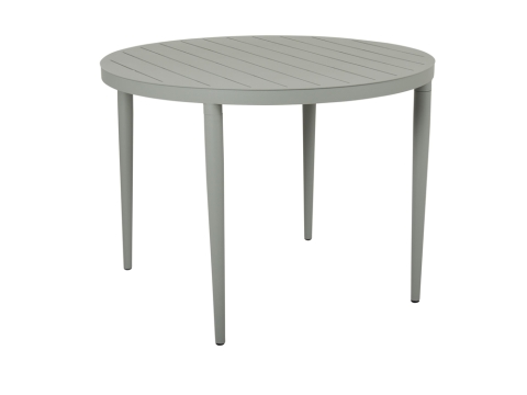 Brafab Bigby Diningtisch Aluminium rund 100cm, Dusty green