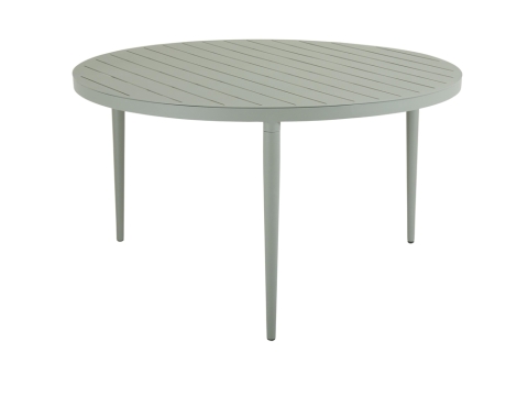 Brafab Bigby Diningtisch Aluminium rund 130cm, Dusty green