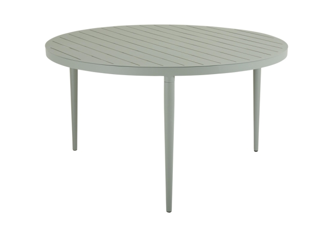 Brafab Bigby Diningtisch Aluminium rund 130cm, Dusty green
