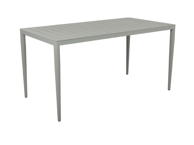 Brafab Bigby Diningtisch Aluminium 144x76cm, Dusty green